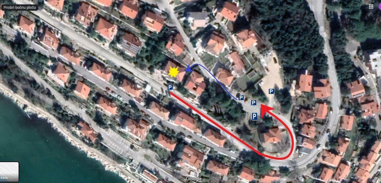 Milena Apartments Rabac Luaran gambar